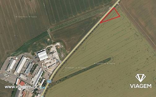 Prodej pole 1 536 m², Bílovice, okres Uherské Hradiště