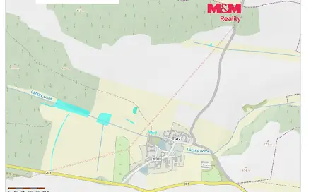 Prodej pole 19 794 m², Kladruby - Láz, okres Tachov