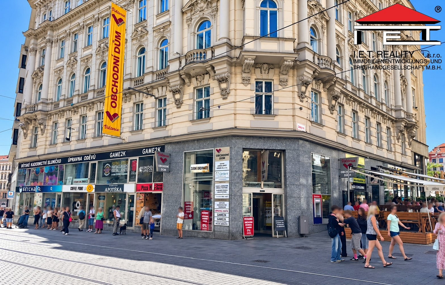 Pronájem obchodních prostor 30 m²