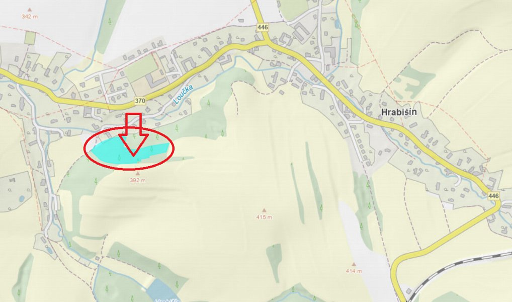 Prodej lesa 4 749 m², Hrabišín – náhled fotky 4