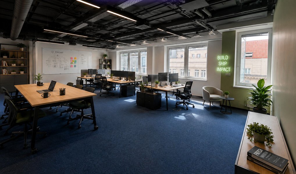 Pronájem kanceláře 1 121 m², Praha – náhled fotky 4