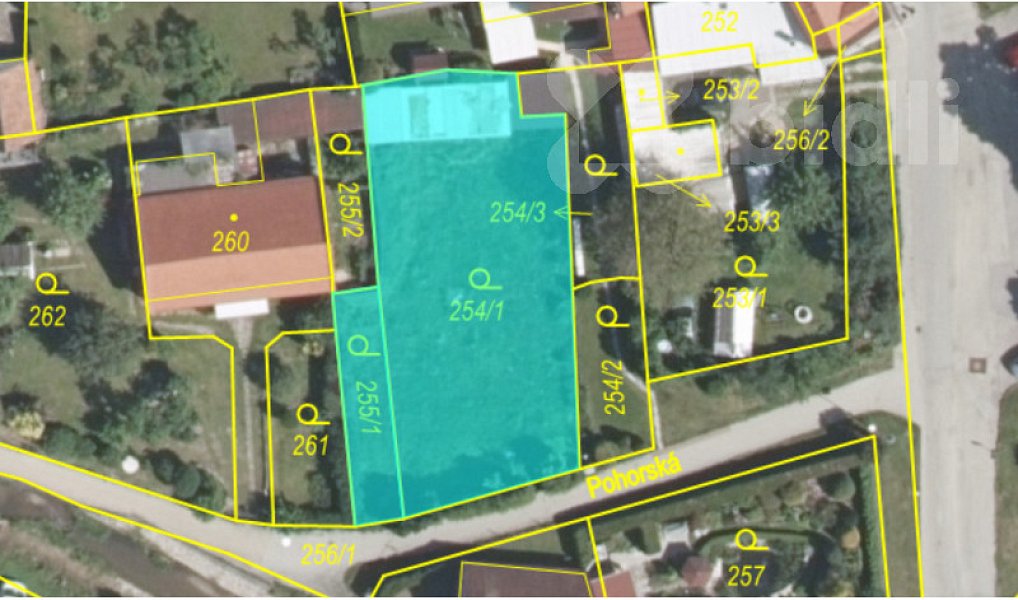 Prodej stavebního pozemku 602 m², Kaplice – náhled fotky 13