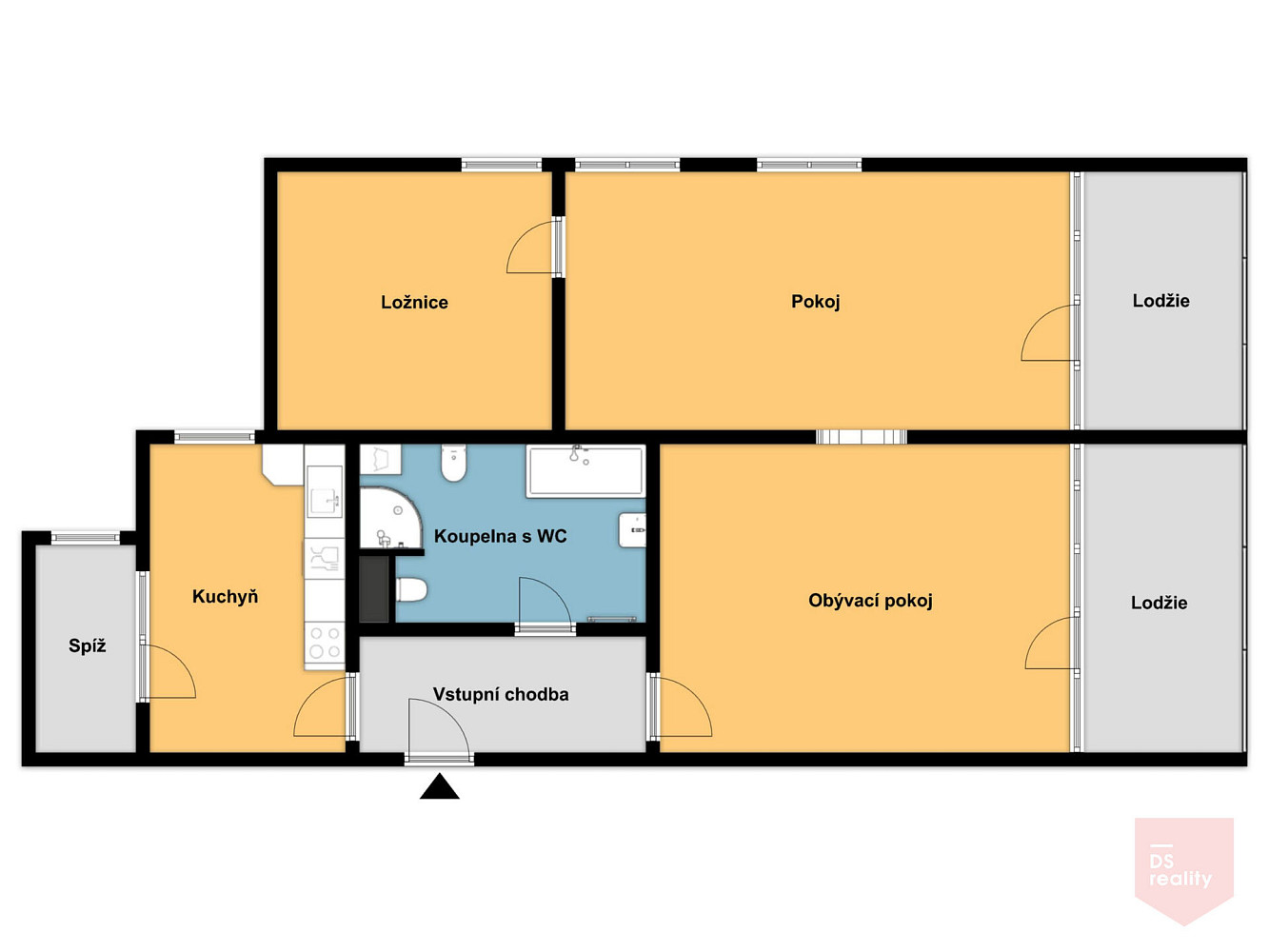 Prodej bytu 3+1 120 m² – fotografie 3