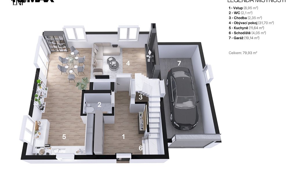 Prodej domu 160 m² s pozemkem 821 m², Statenice – náhled fotky 17