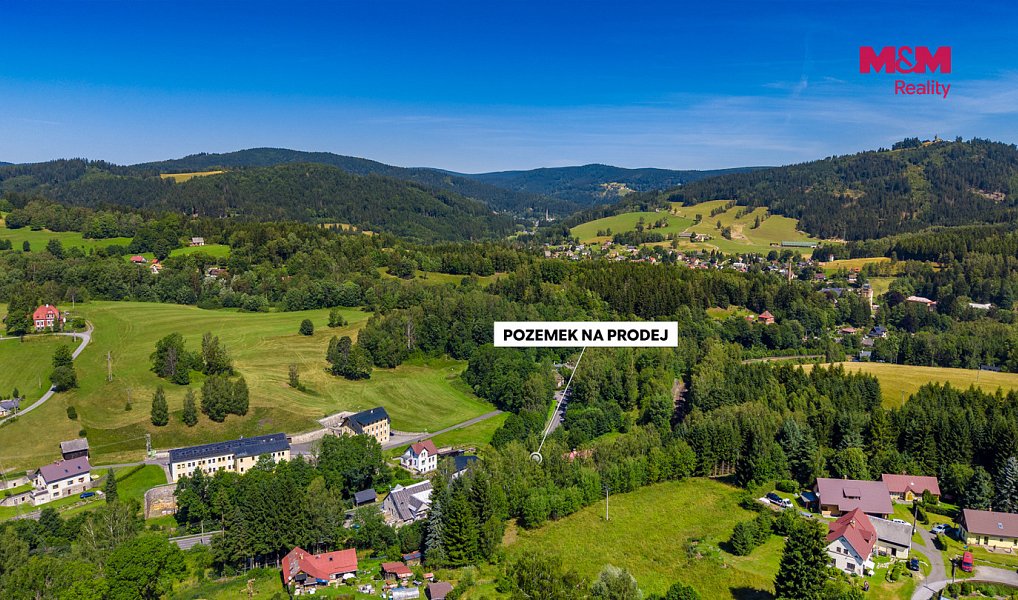 Prodej stavebního pozemku 1 006 m², Smržovka – náhled fotky 9