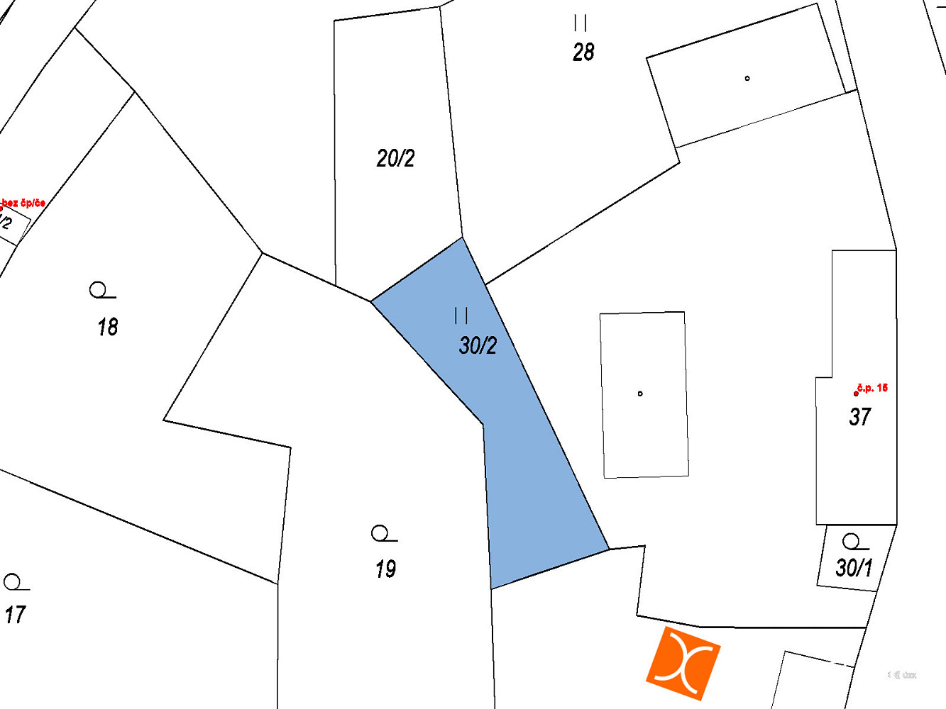 Prodej stavebního pozemku 297 m² – fotografie 2
