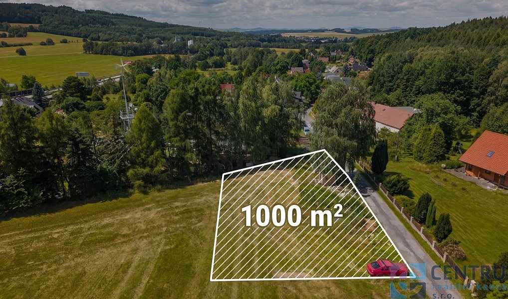 Prodej stavebního pozemku 1 000 m², Liberec – náhled fotky 2