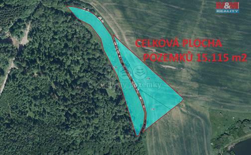 Prodej louky 15 115 m², Šemnice - Sedlečko, okres Karlovy Vary