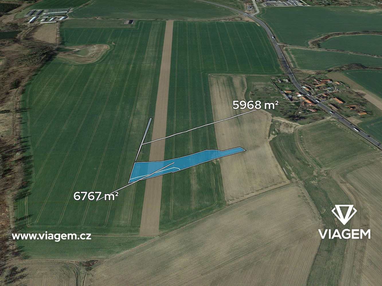 Prodej pole 676 m²