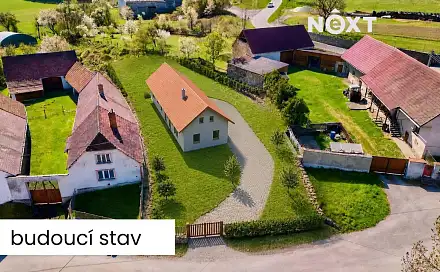Prodej domu 105 m² s pozemkem 1 593 m², Nová Ves