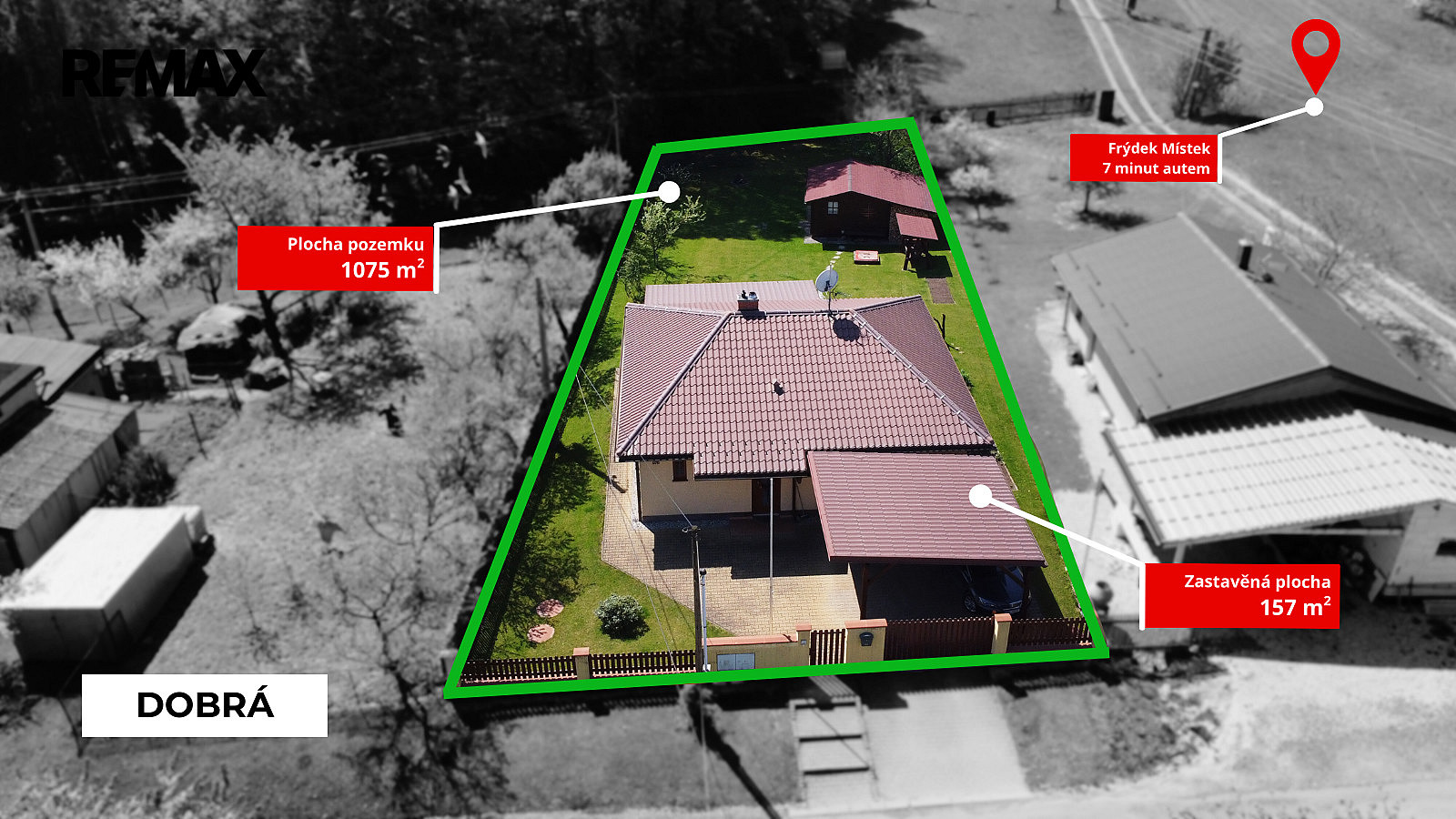 Prodej domu 80 m² s pozemkem 1 075 m²