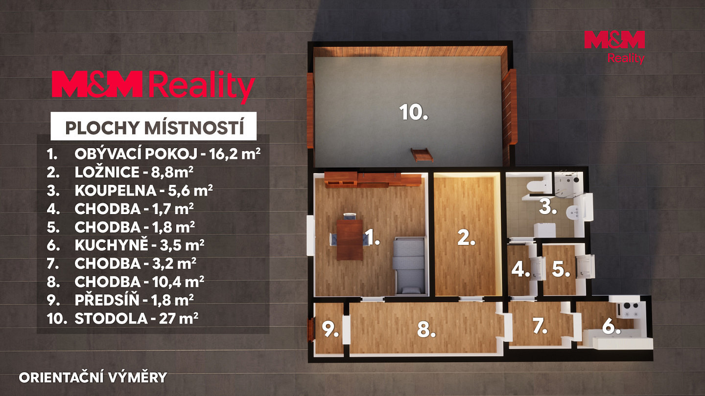 Prodej domu 50 m² s pozemkem 309 m² — photo 2