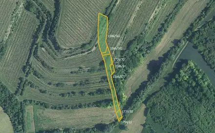 Prodej pole 4 057 m², Uherčice, okres Břeclav