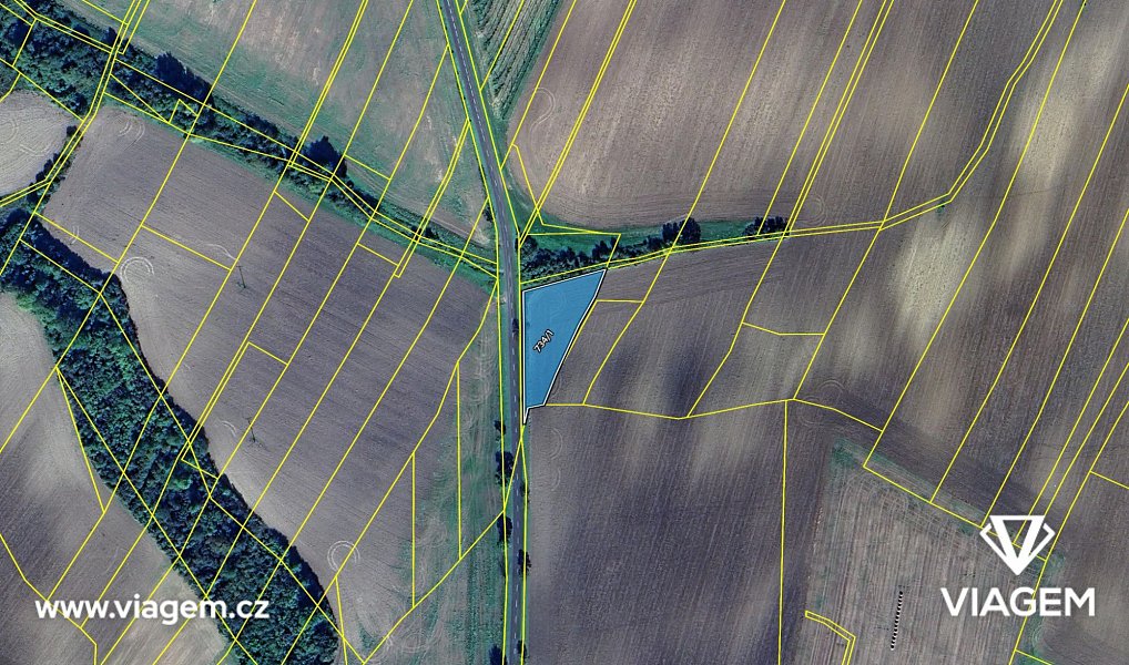 Prodej pole 511 m², Chotiněves – náhled fotky 4