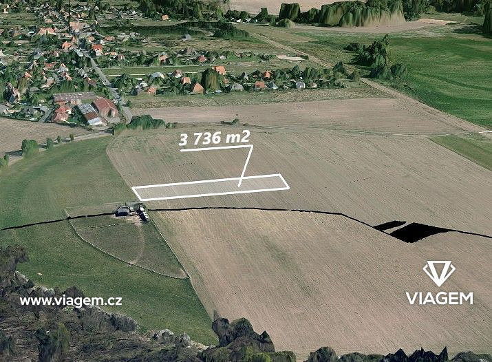 Prodej pole 622 m²