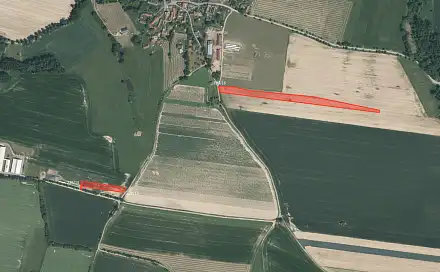 Prodej pole 6 192 m², Krátošice, okres Tábor