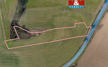 Prodej pole 4 181 m², Mohelnice, okres Plzeň-Jih