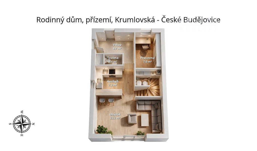 Prodej domu 145 m² s pozemkem 318 m², České Budějovice – náhled fotky 20