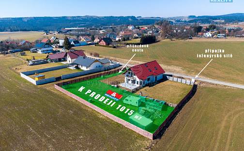 Prodej stavebního pozemku 1 015 m², Bohuňov, okres Žďár nad Sázavou