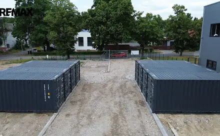 Pronájem skladovacího kontejneru 14 m2 Italská ul. - Milovice, Milovice, okres Nymburk