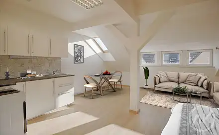 Pronájem bytu 1+kk 37 m², Jílová, Ostrava - Moravská Ostrava