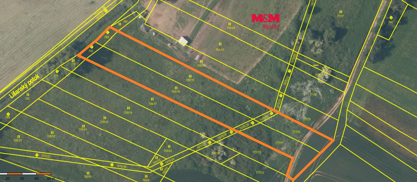 Prodej louky 4 489 m²