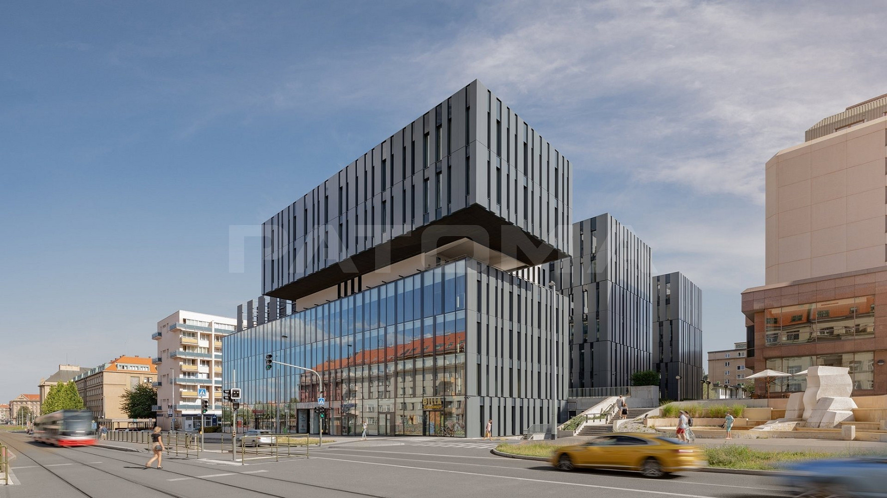 Pronájem kanceláře 1 700 m²
