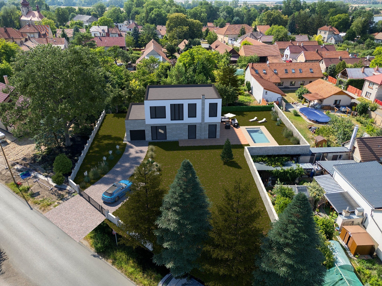 Prodej stavebního pozemku 1 390 m²