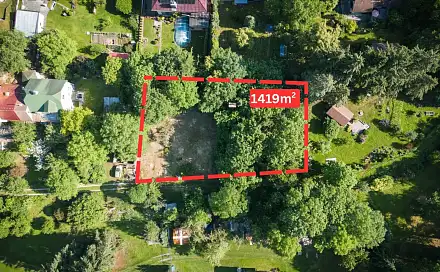 Prodej stavebního pozemku 1 419 m², U Václava, Příbram - Příbram II