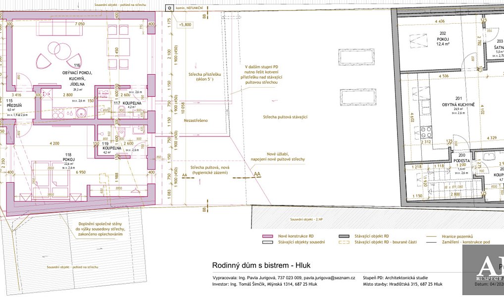 Prodej domu 177 m² s pozemkem 306 m², Hluk – náhled fotky 7