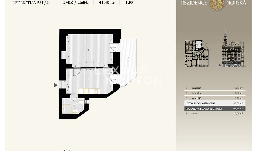 Prodej kanceláře 41 m², Praha – náhled fotky 8