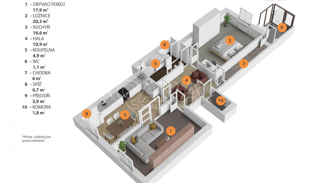 Prodej bytu 3+1 88 m², Kladno – náhled fotky 6
