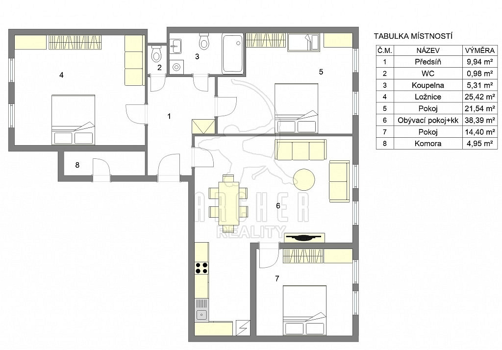 Prodej bytu 4+kk 123 m² – fotografie 5
