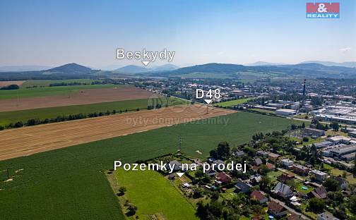 Prodej stavebního pozemku 1 522 m², Šenov u Nového Jičína, okres Nový Jičín