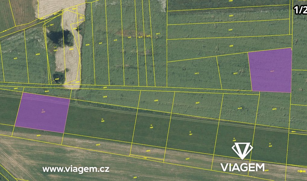 Prodej pole 832 m², Kbel – náhled fotky 4