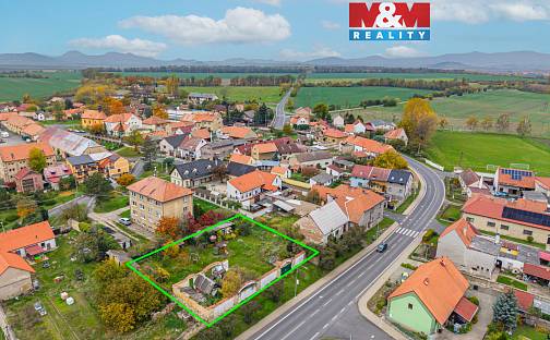 Prodej stavebního pozemku 1 132 m², Koštice, okres Louny