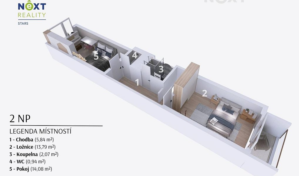 Prodej bytu 3+1 69 m², Kladno – náhled fotky 26