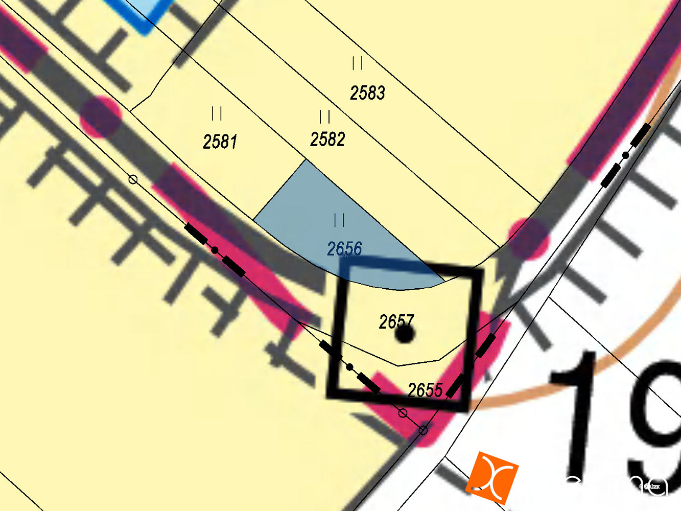 Prodej pozemku 40 m² – pohled 3