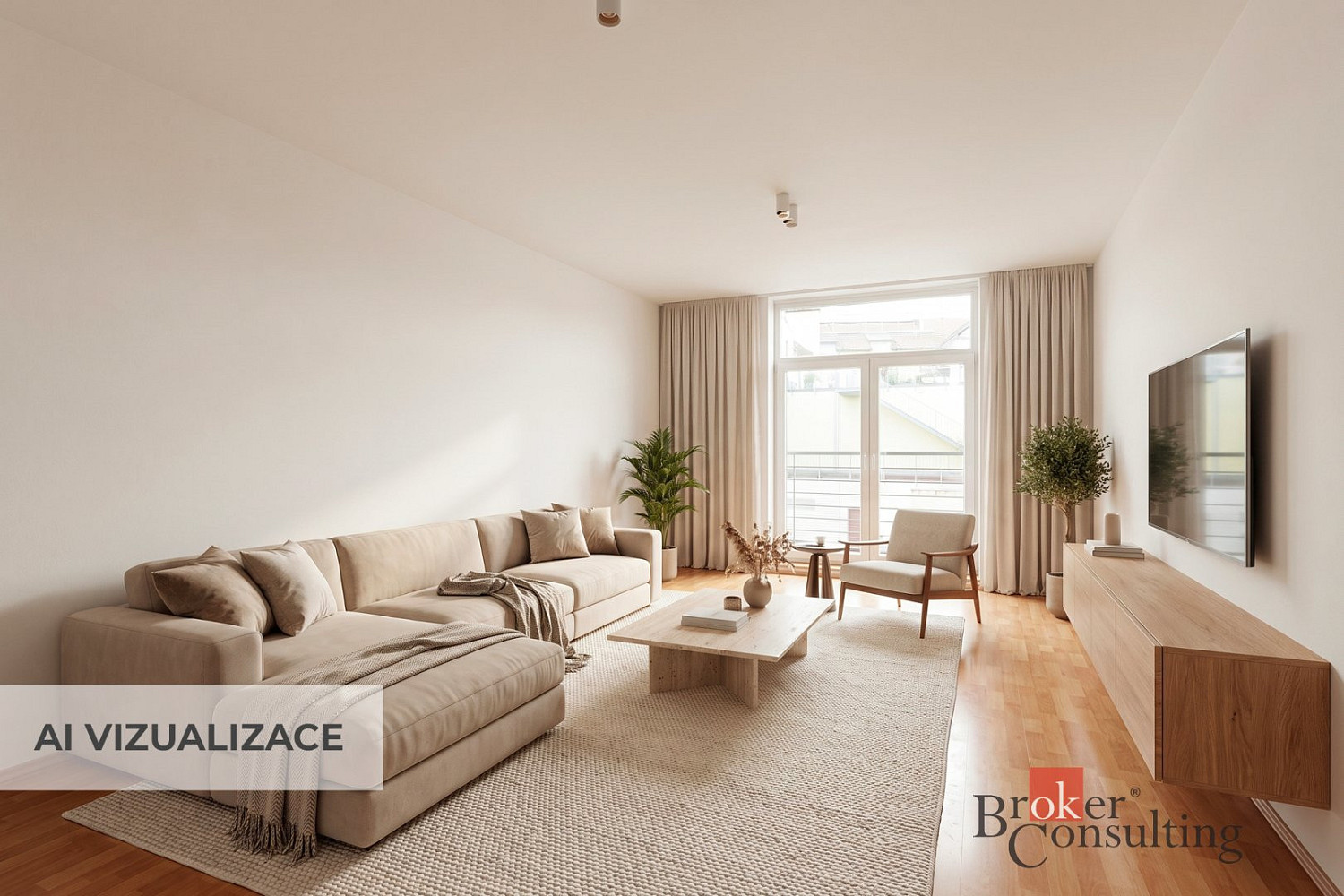 Prostorné 3+kk se šatnou 75 m² v srdci Berouna
