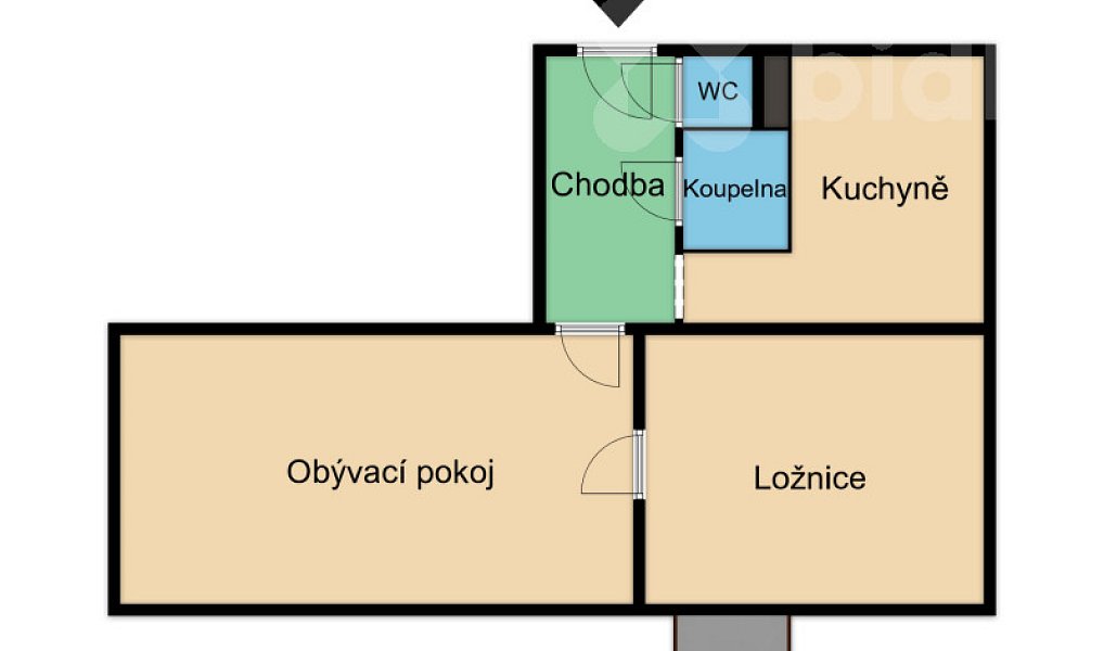 Prodej bytu 2+1 68 m², Zliv – náhled fotky 16