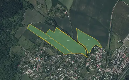 Prodej pole 72 188 m², Lhotka nad Labem, okres Litoměřice