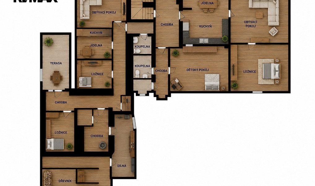 Prodej domu 226 m² s pozemkem 2 380 m², Hošťálkovy – náhled fotky 4