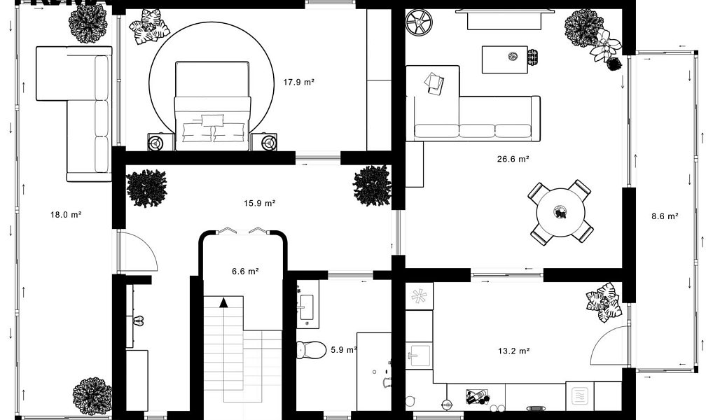 Prodej domu 300 m² s pozemkem 2 121 m², Měchenice – náhled fotky 36