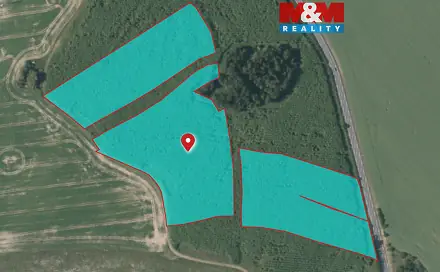 Prodej pole 57 889 m², Bezvěrov - Chudeč, okres Plzeň-sever