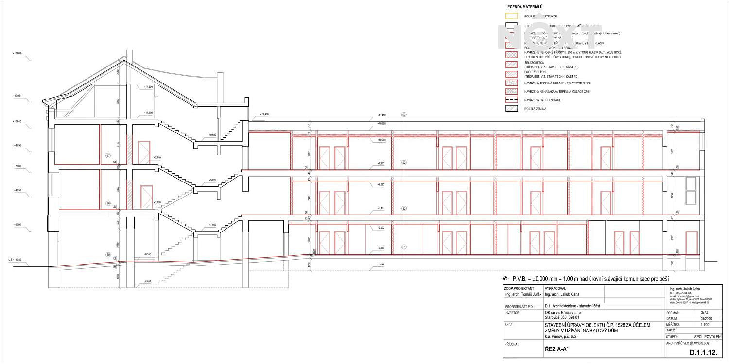 Prodej nájemního domu, činžáku 1 528 m²
