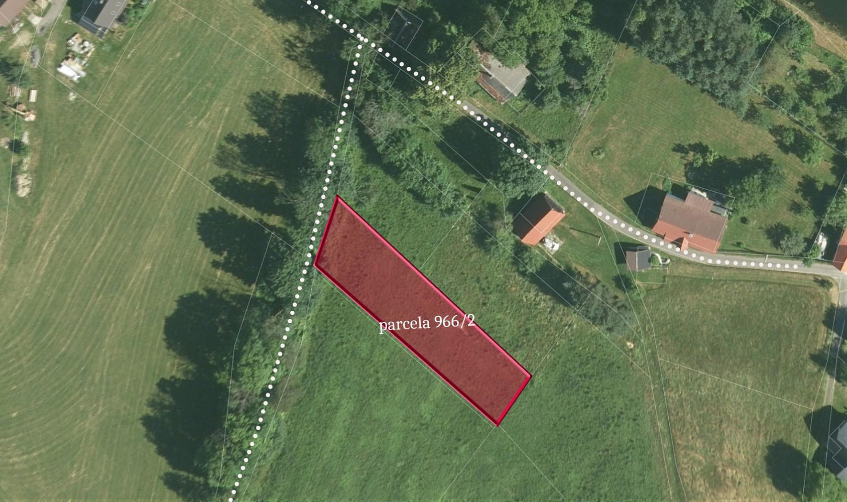 Prodej stavebního pozemku 513 m²
