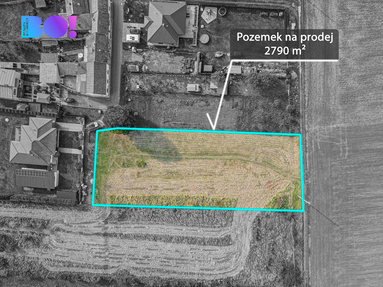 Prodej stavebního pozemku 2 790 m² – fotografie 3