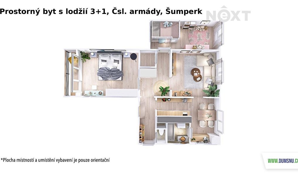 Prodej bytu 3+1 70 m², Šumperk – náhled fotky 20