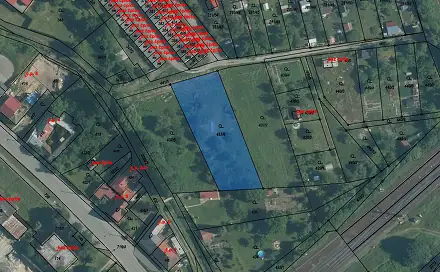 Prodej stavebního pozemku 1 578 m², Suchdol nad Odrou, okres Nový Jičín