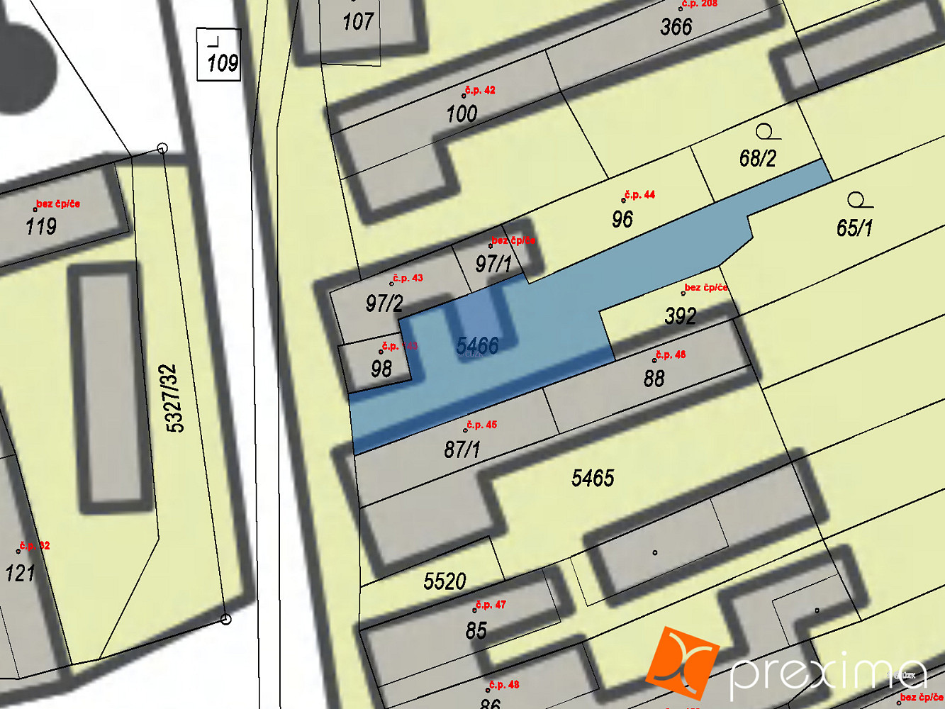 Prodej stavebního pozemku 19 m² – fotografie 3